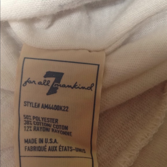 7 For All Mankind Men's T-Shirt - Picture 6 of 8